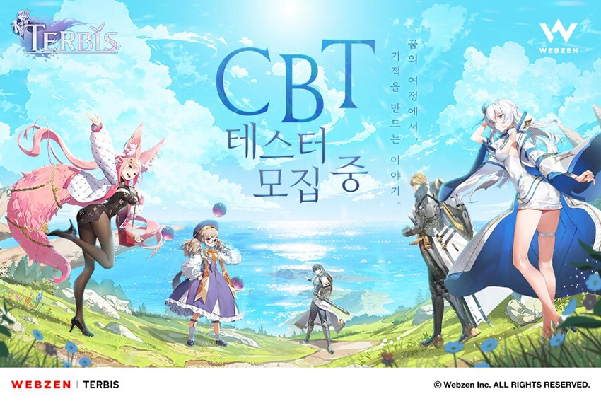 【韩服】网禅旗下二次元RPG新作《Tervis》6月Beta测试