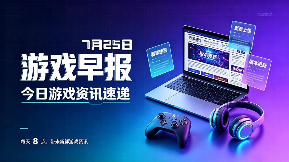 【游戏早报】2026年7月25日——新游资讯盘点，精彩不容错过